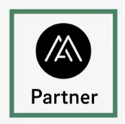 Ein Badge von Agenturmatching als zertifizierter Partner
