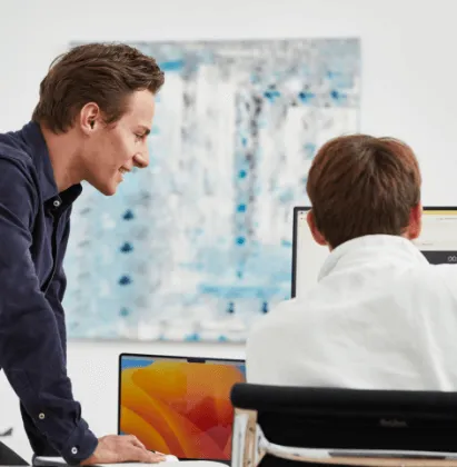 Elia und Emil analysieren Fathom