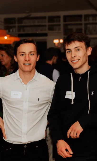 Elia und Emil auf dem Event von Herbert Höckl